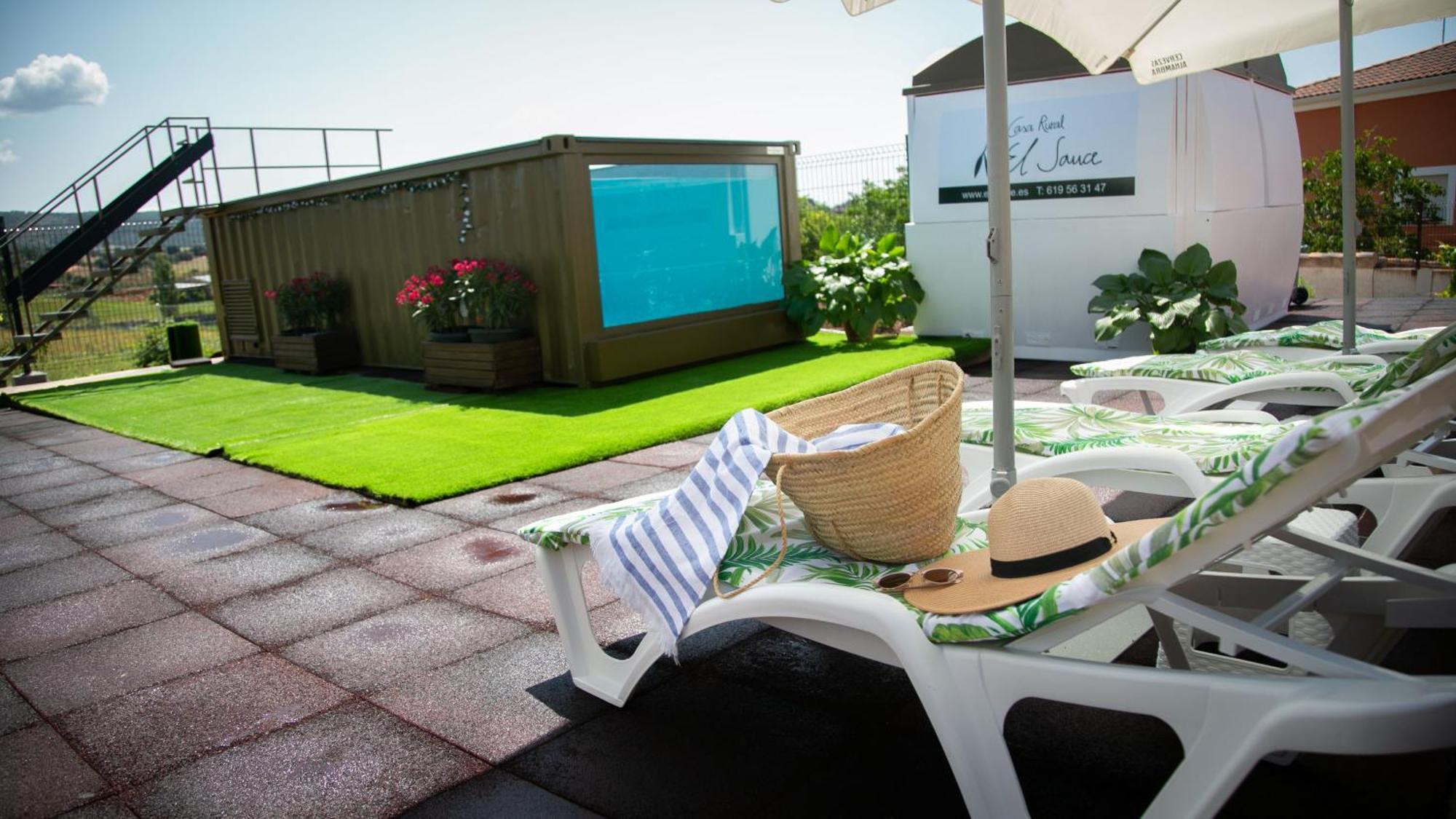 Apartamento 2 4/6 Pax Casa Rural El Sauce. A 2,5 Km De Cuenca Capital Nohales Bagian luar foto
